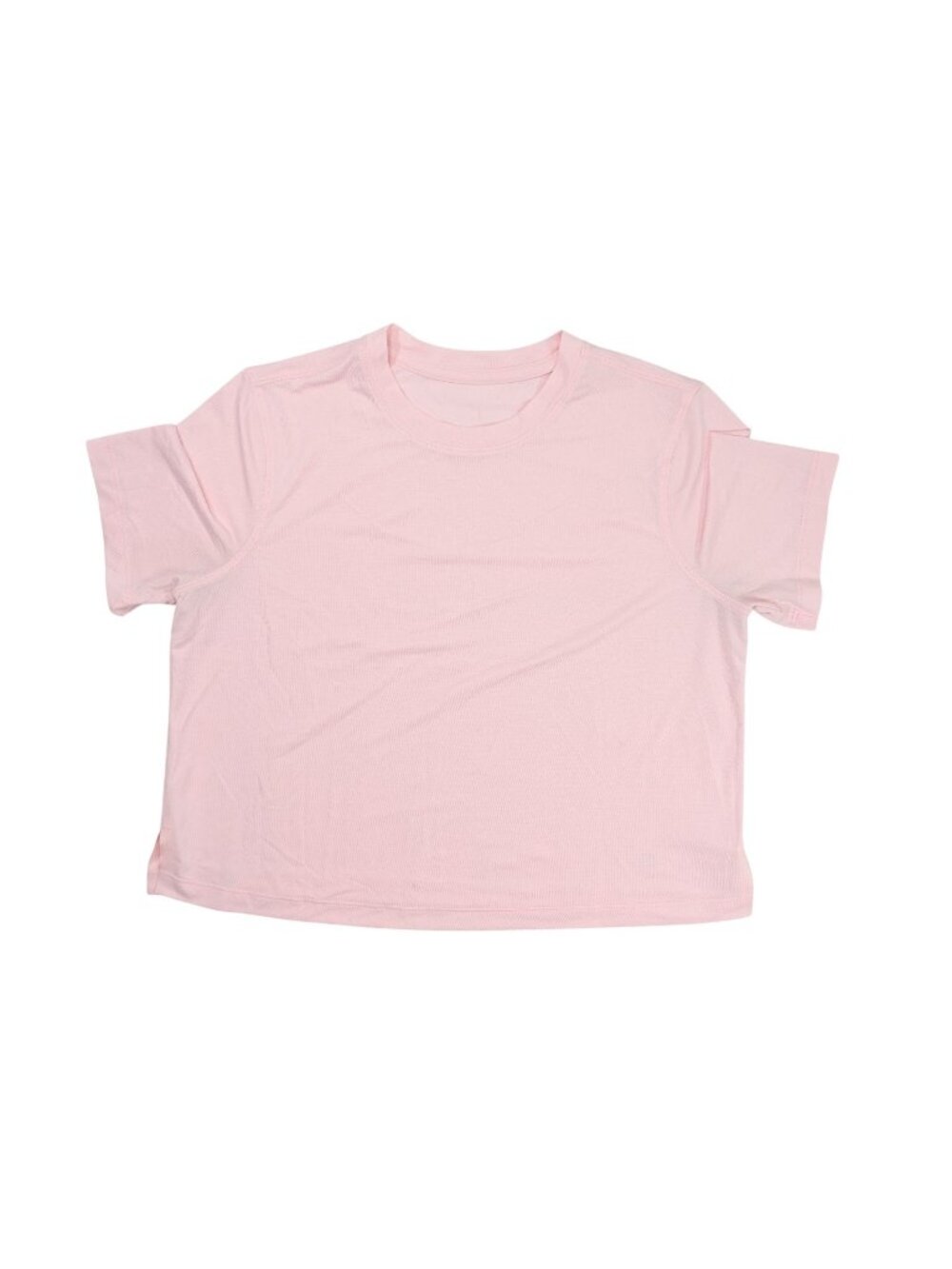 Lululemon Short Sleeve Shirt in Pink